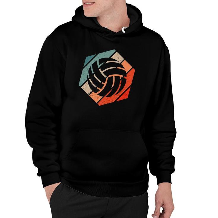 Volleyball Lover Retro Style Vintage Hoodie