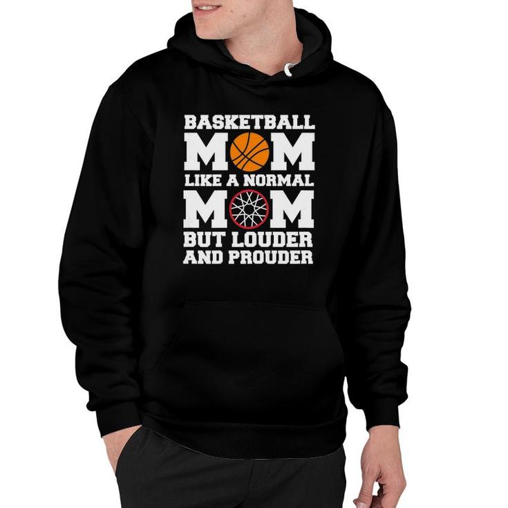 Womens Basketball Mom Player Mother's Day Hoodie