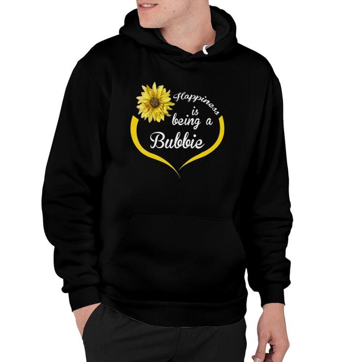 Womens Bubbie Gift Happiness Is Being A Bubbie  Hoodie
