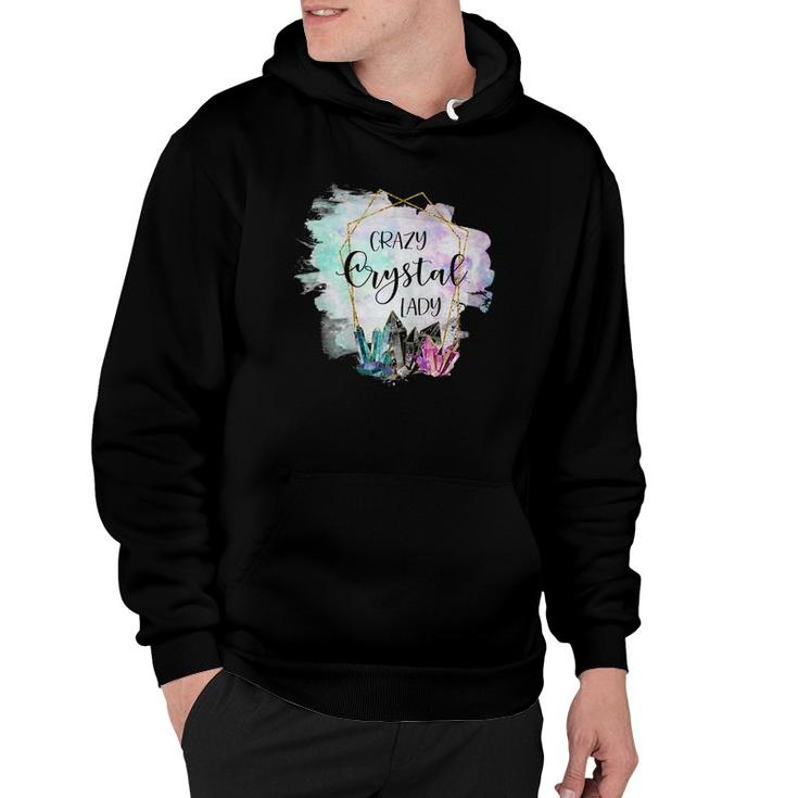 Crystals Crazy Crystal Lady Crystal Lovers Long Sleeve T-Shirt T
