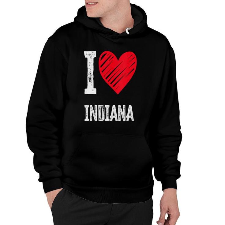 Womens I Love Indiana I Heart Indiana Tee Usa For In Lovers Hoodie