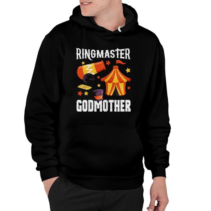 Womens Ringmaster Birthday Party Circus Ring Master Godmother Hoodie