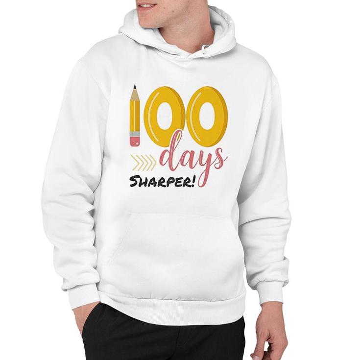 100 Days Sharper 100th Day Of School Hoodie
