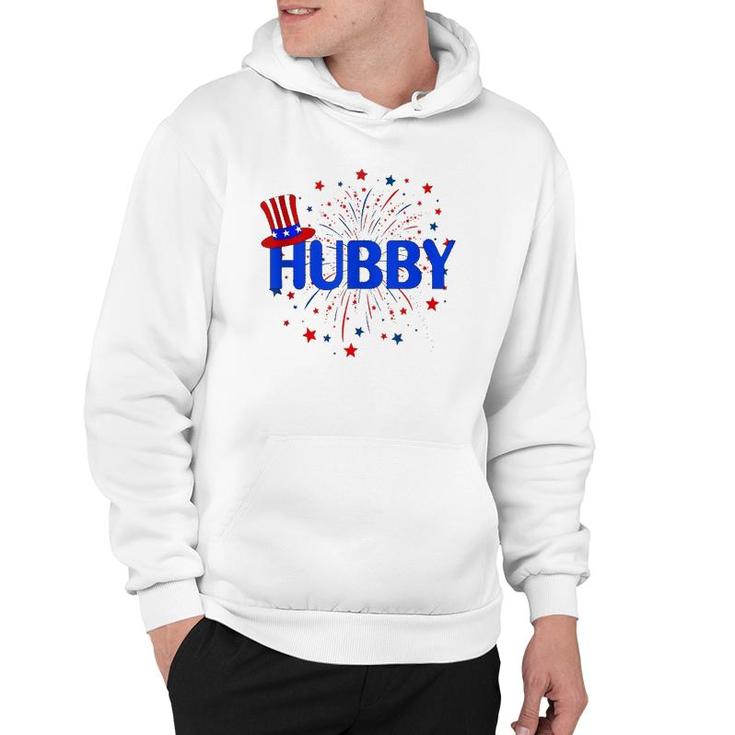 4Th July Hubby Patriotic Couple Matching Tank Top Hoodie