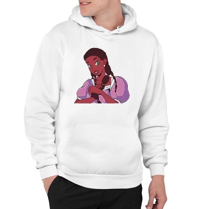 African American Black History Afro Gift Princes Woman Queen Hoodie