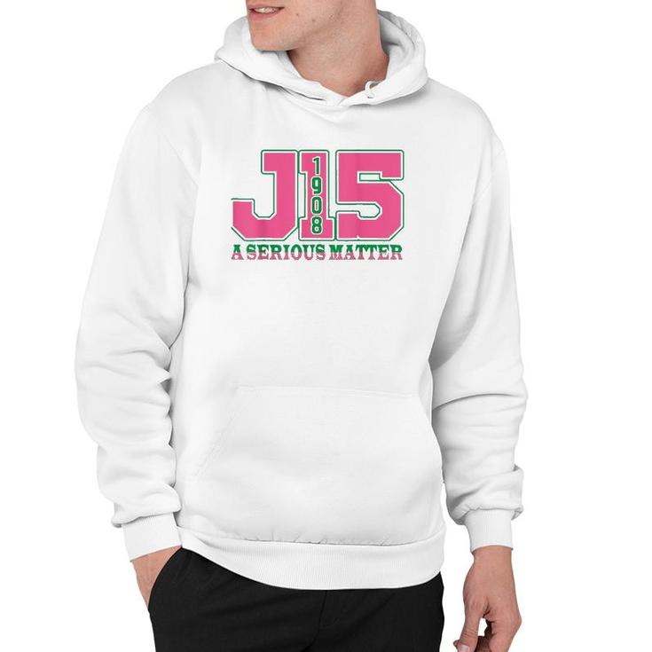 Aka Women J15 Founders' Day 1908 A Serious Matter Pink Green Hoodie
