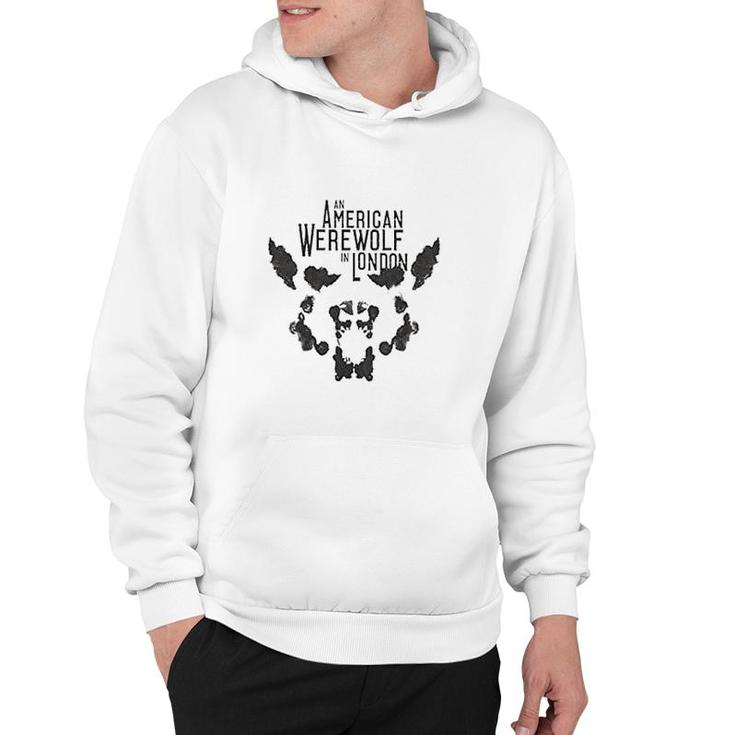 An American Wolf In London Graphic Hoodie