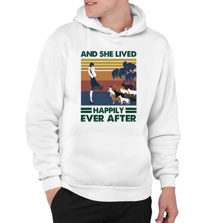 And She Lived Happily After Ever Cat Hoodie