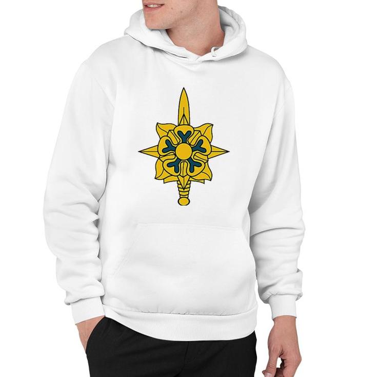 Army Military Intelligence Corps Branch Veteran Insignia Hoodie