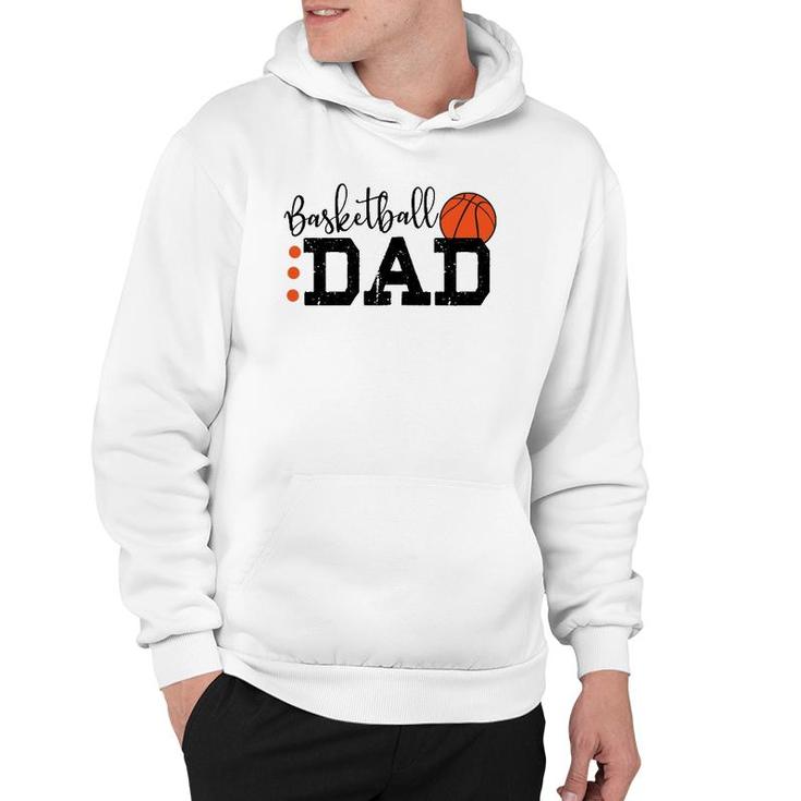 Basketball Dad Sport Lovers Happy Father's Day Hoodie