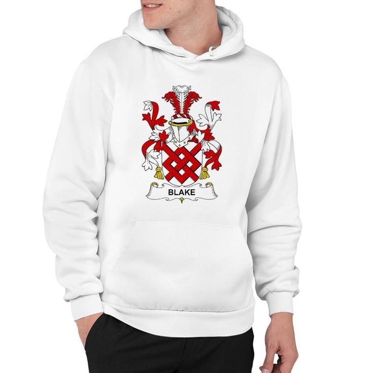 Blake Coat Of Arms - Family Crest Hoodie