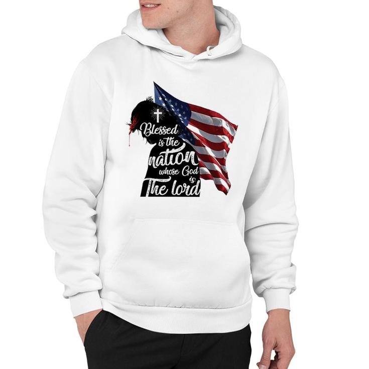 Blessed Is The Nation Whose God Is The Lord Hoodie