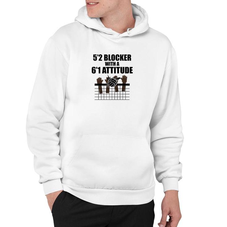 Blocker With A 6 1 Attitude Hoodie
