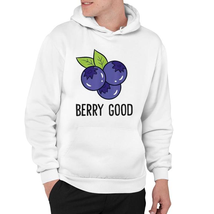 Blueberry Fruit Berry Good Blueberry Fruit Love Blueberries Hoodie