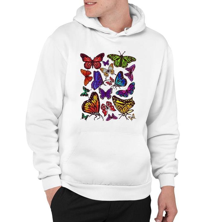 Butterfly Gift For Men Women Kids Butterfly Lover Collection Hoodie