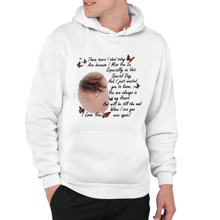 Butterfly I Love You Hoodie