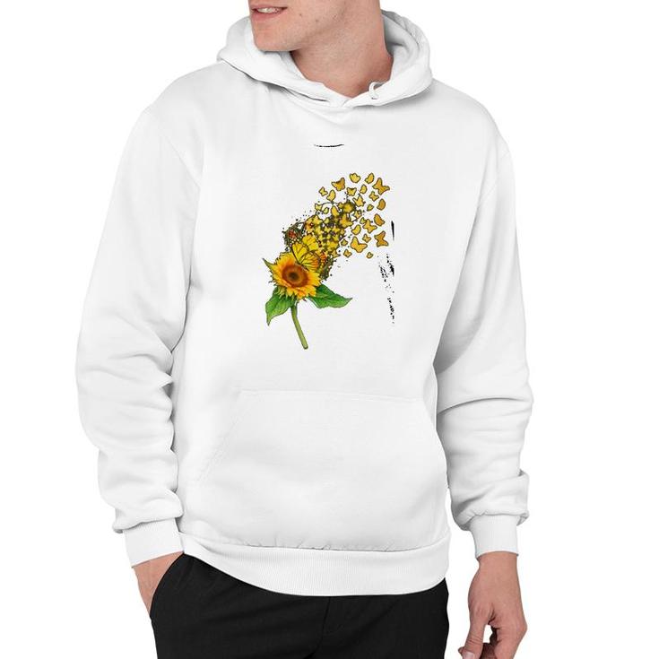 Butterfly Sunflower Hoodie