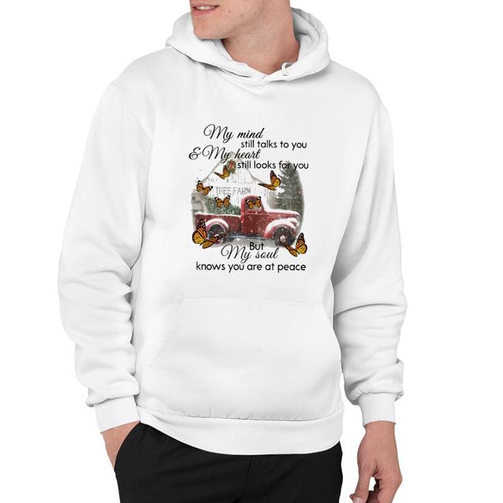 Butterfly You Are At Peace Hoodie