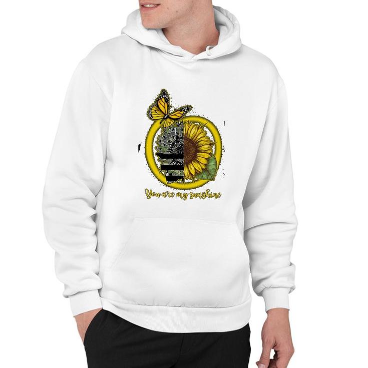 Butterfly You Are My Sunshine Hoodie
