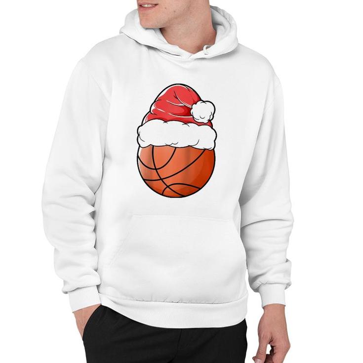 Christmas Basketballer Sport Xmas Christmas Basketball Raglan Baseball Tee Hoodie