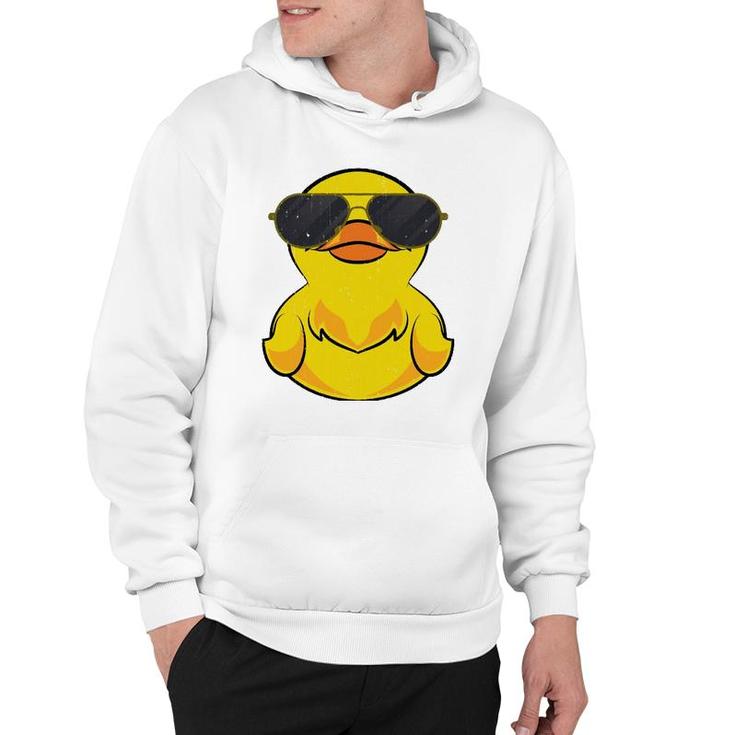 Cool Duckie Sunglasses Duckling Funny Ducky Rubber Duck  Hoodie