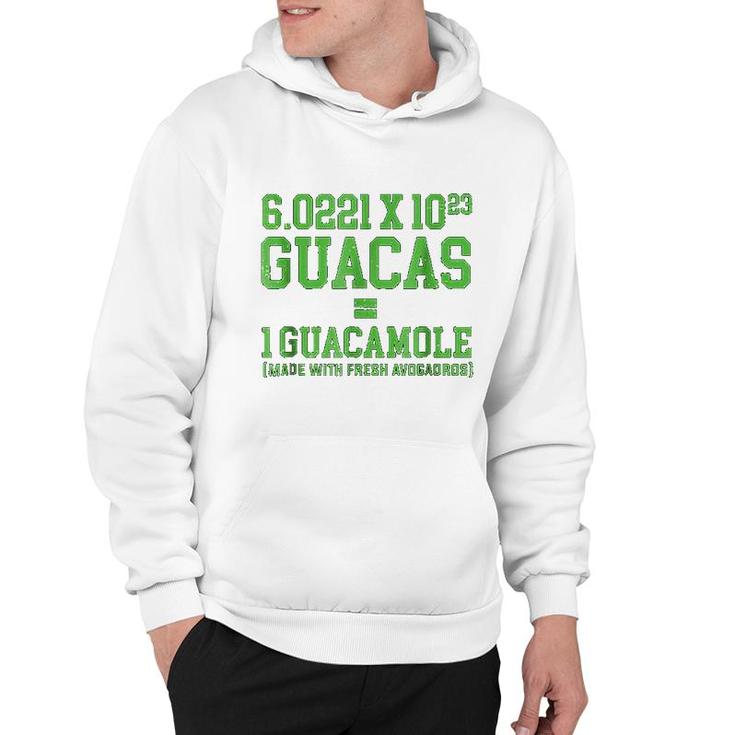 Cute Avocado  Avogadros Number Guacamole Hoodie