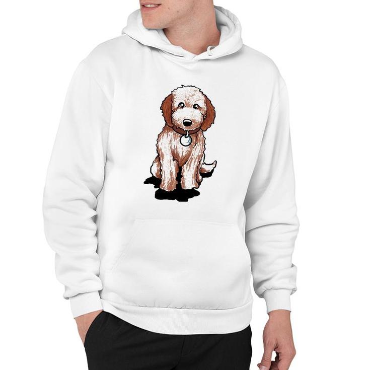 Cute Goldendoodle Puppy Gift Golden Doodle Pullover Hoodie