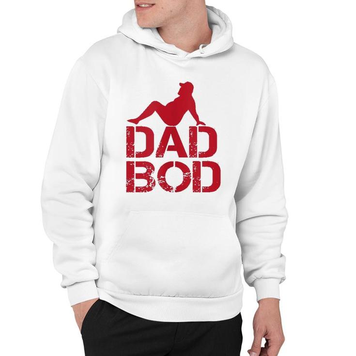 Dad Bod Funny Dad Design  Hoodie