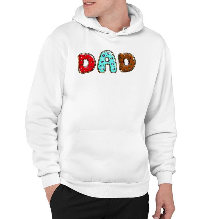 Dad Donuts Funny Doughnut Day 2022 Gift Hoodie