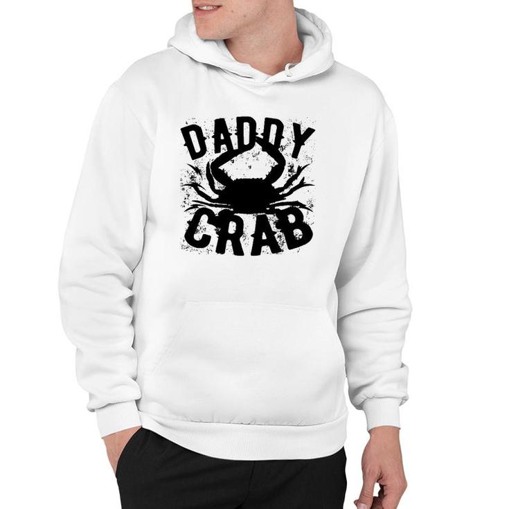 Dad Father's Day Funny Gift - Daddy Crab Hoodie
