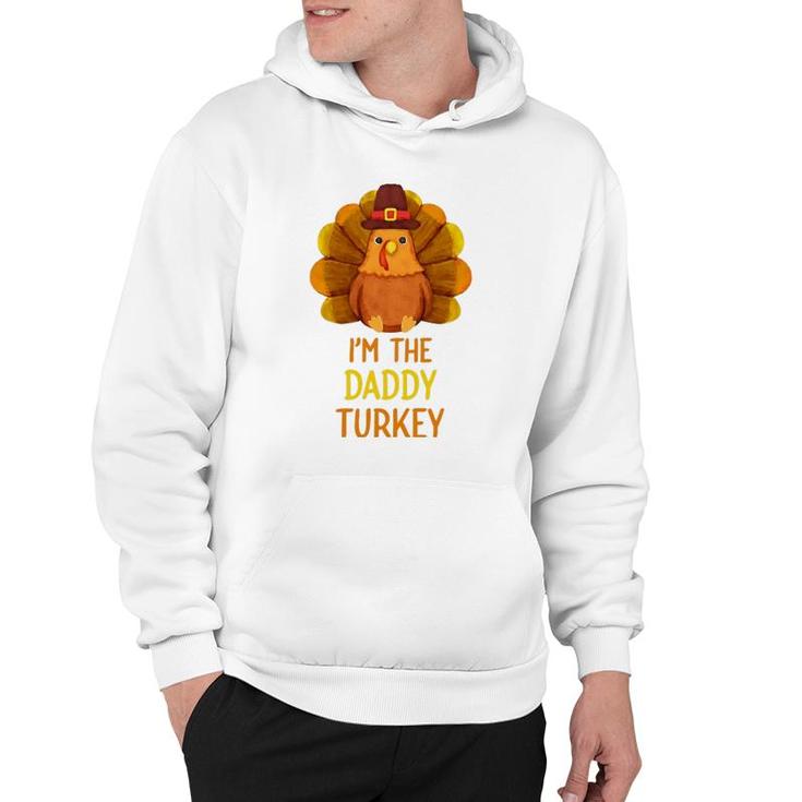 Daddy Turkey Family Matching Thanksgiving Party Pajama Hoodie