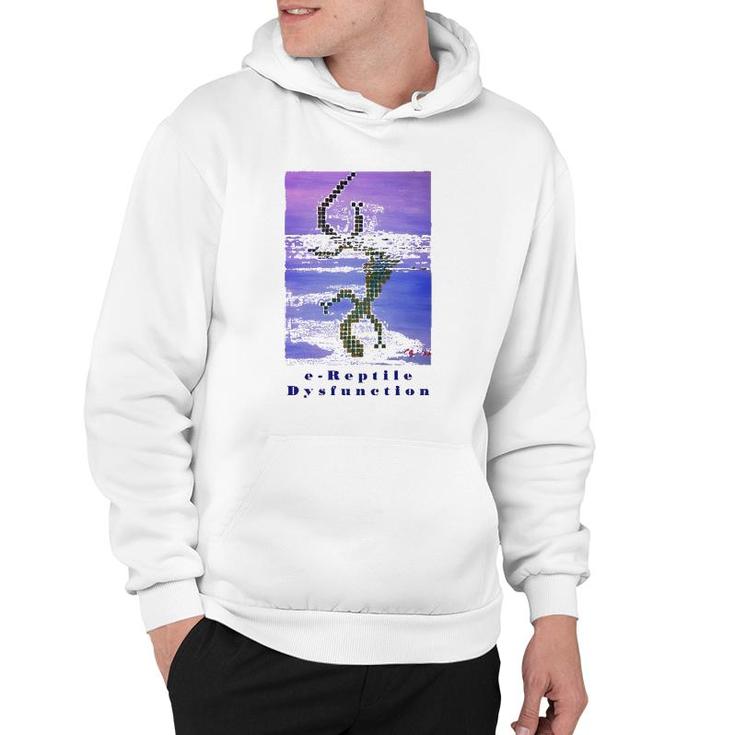 E Reptile Dysfunction Book Poster Hoodie