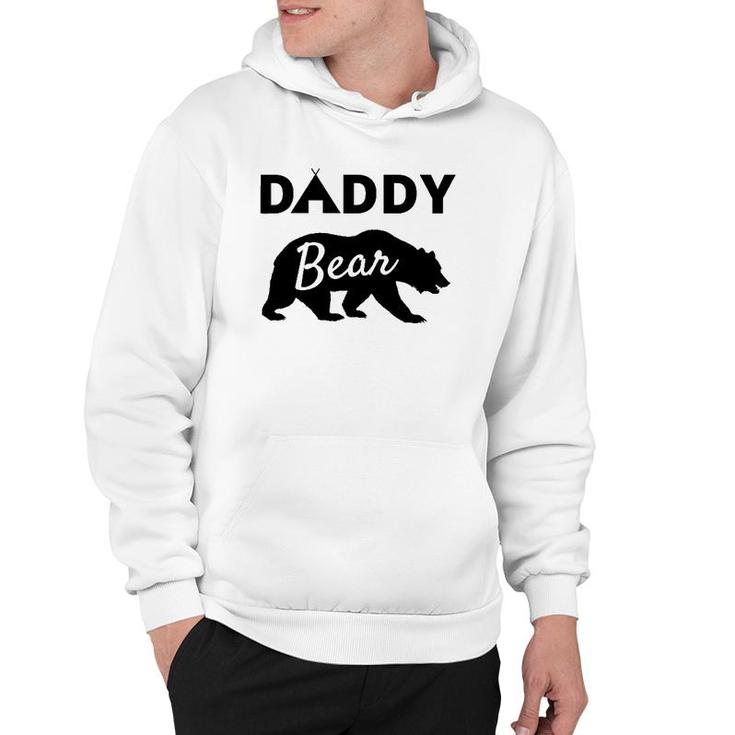 Father's Day Gift From Wife Son Daughter Baby Kids Daddy Bear Hoodie