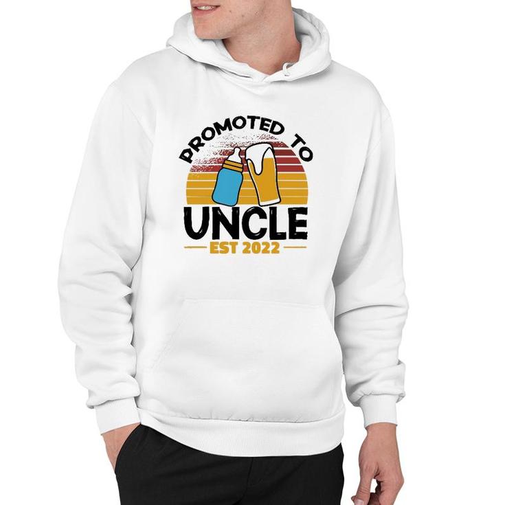 First Time Uncle Promoted To Uncle 2022  Hoodie