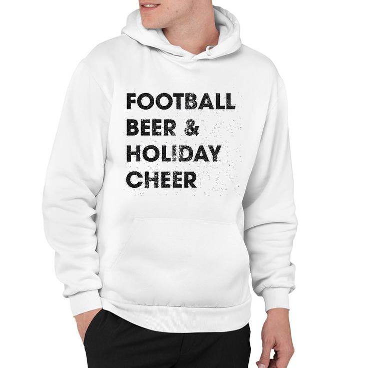 Football Beer Holiday Cheer Hoodie