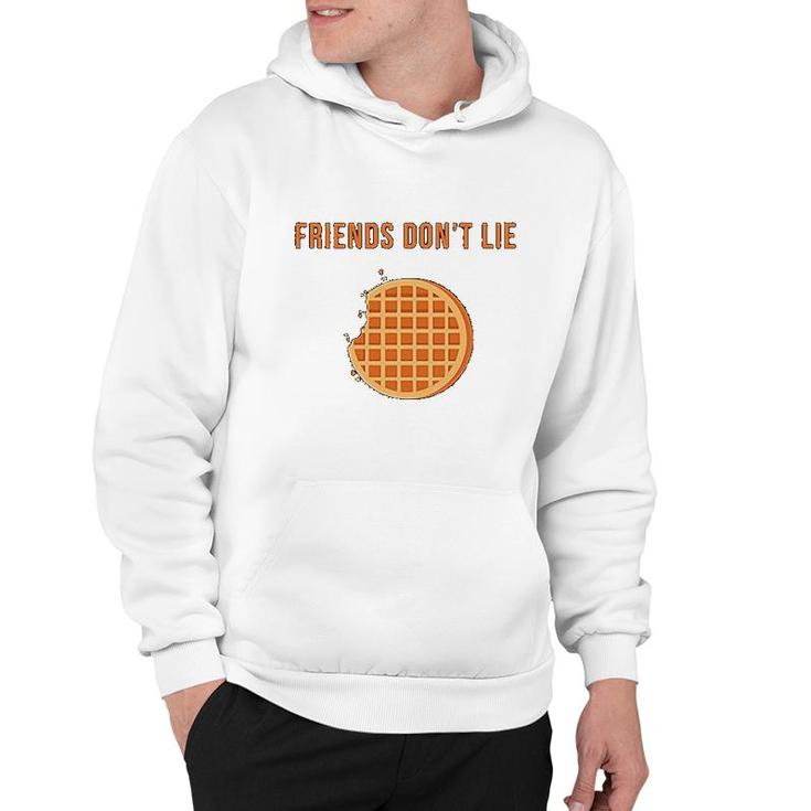 Friends Dont Lie  Waffle Men Women Hoodie
