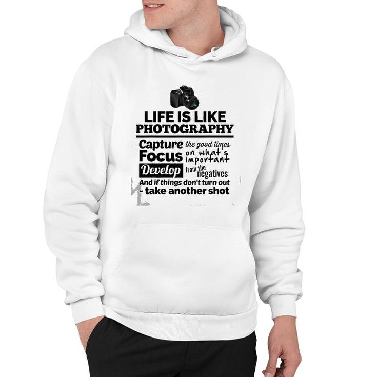 Funny Photography Camera For A Photographer Hoodie