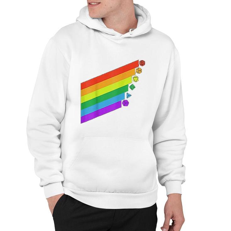 Gay Pride Rainbow Nerdy Hoodie