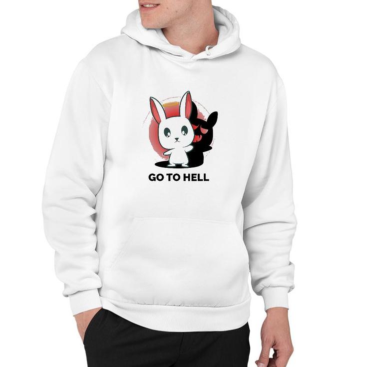 Go To Hell Funny Nature Lover Halloween Hoodie
