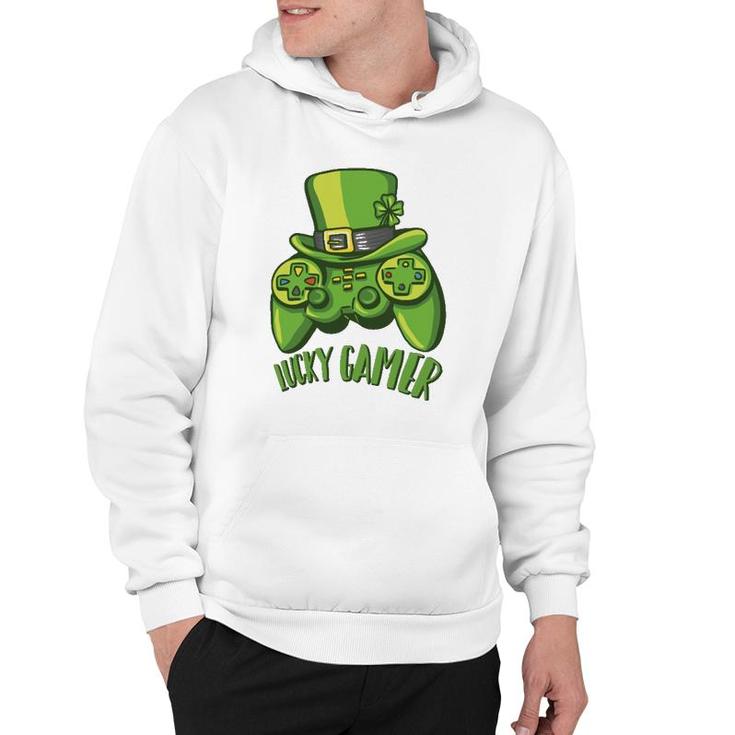 Irish Video Game Controller Boys Gamer St Patrick's Day  Hoodie