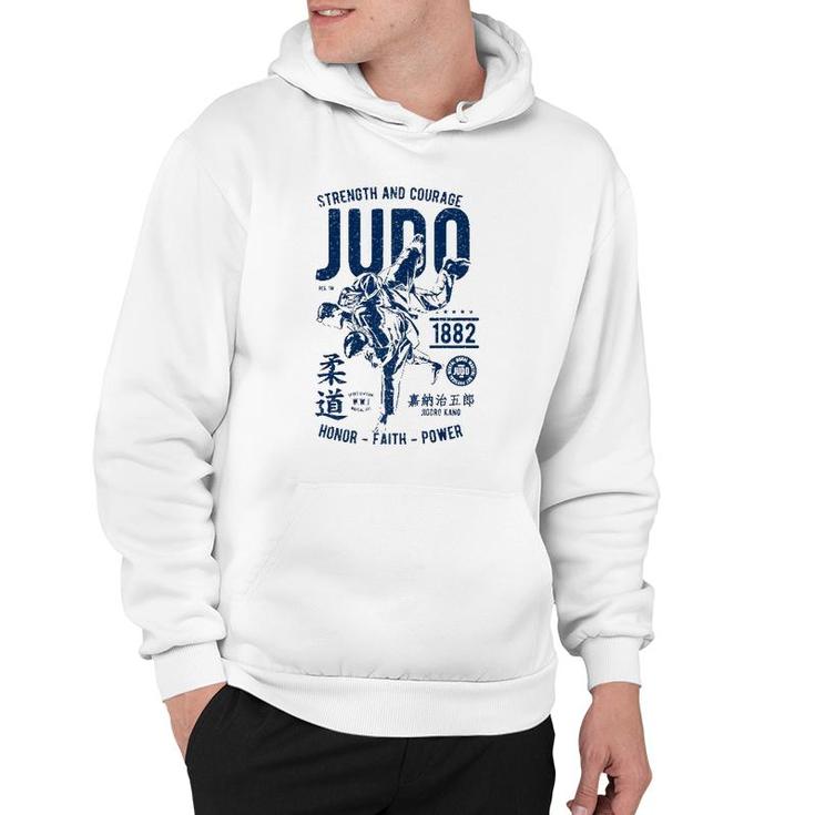 Judo Tee Clothing Cool Vintage Fighter Men Boy Girl Hoodie