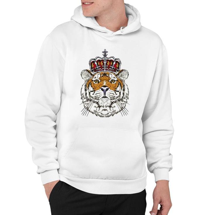 King Bengal Tiger Birthday Outfit For Tiger Lovers Costume Hoodie