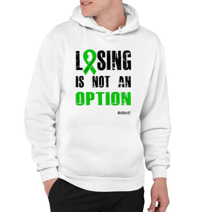 Losing Is Not An Option - Empower Fight Inspire Hoodie