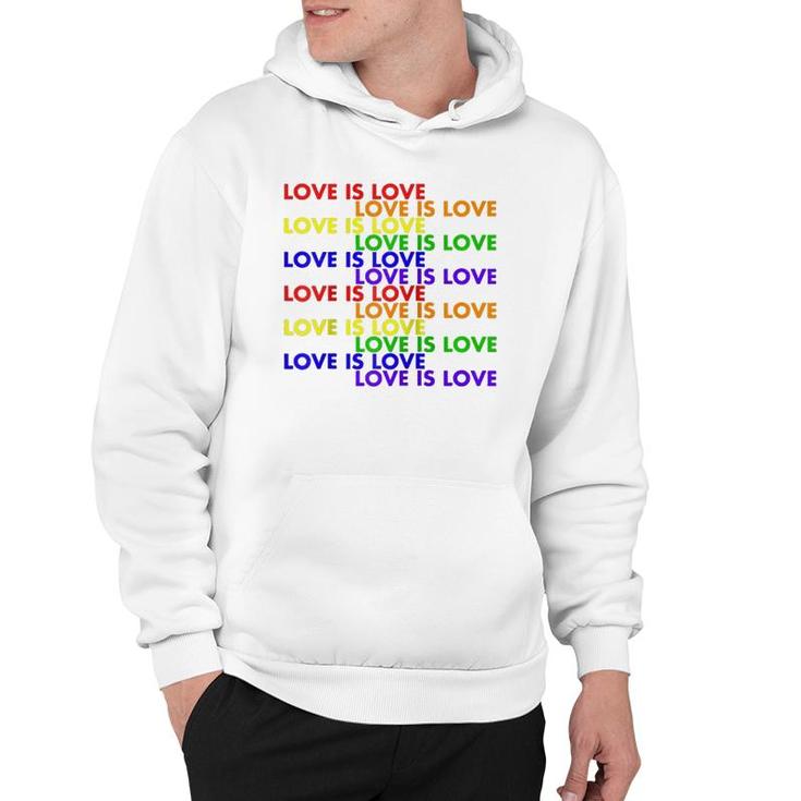 Love Is Love Lgtbq Pride Express Yourself  Hoodie