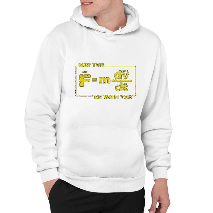 May The Force Star Equation Funny Space Hoodie