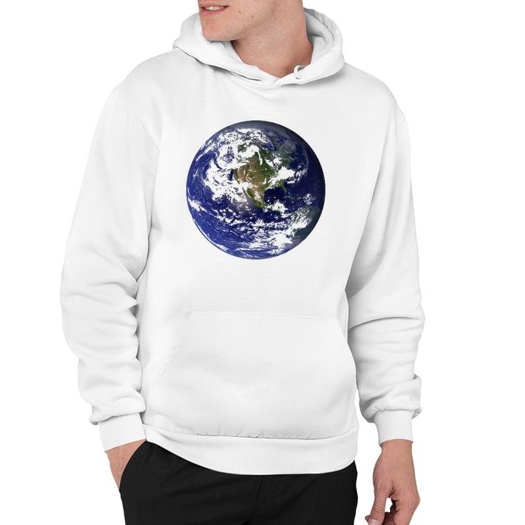 Mother Earth As Seen From Space Hoodie