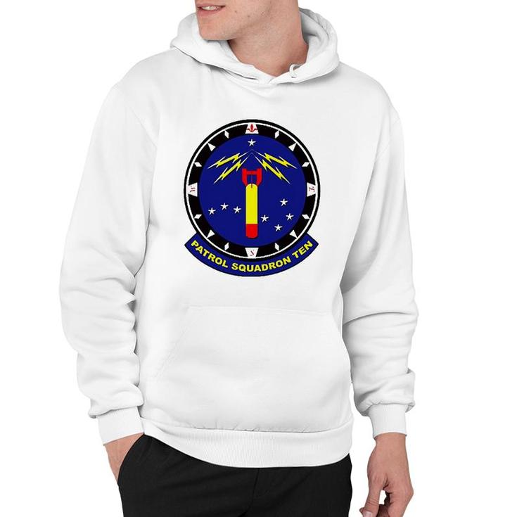 Navy Patrol Squadron 10 Vp-10 Patch Image Insignia Hoodie