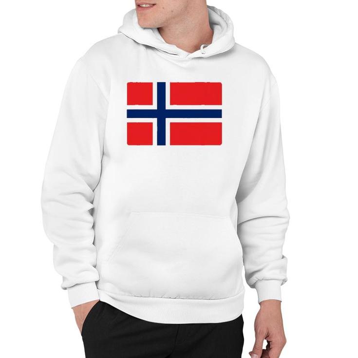 Norwegian Flag Of Norway Souvenir Gift Men Women Kids Hoodie