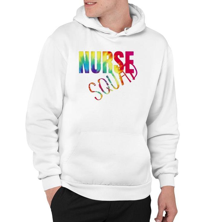 Nurse Squad Colorful Nurse Gift For Women Hoodie