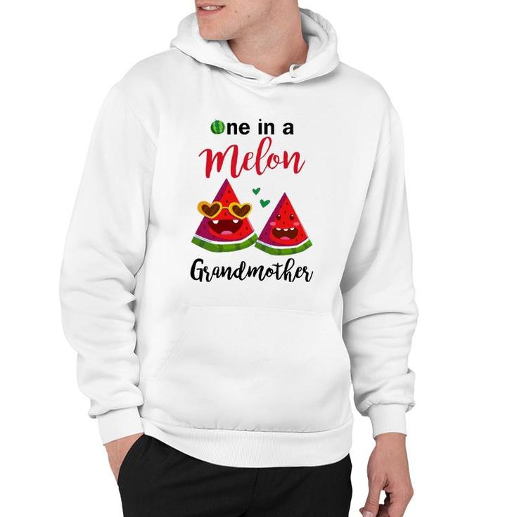 One In A Melon Grandmother Watermelonsummer Hoodie